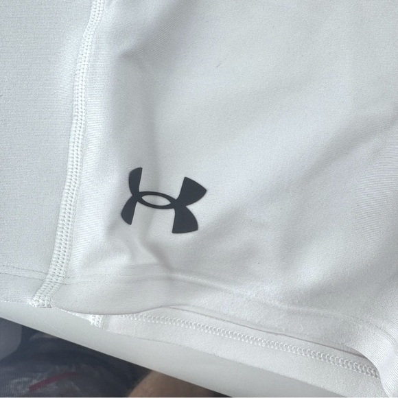 Under Armour White Compression Athletic Shorts - Picture 4 of 6